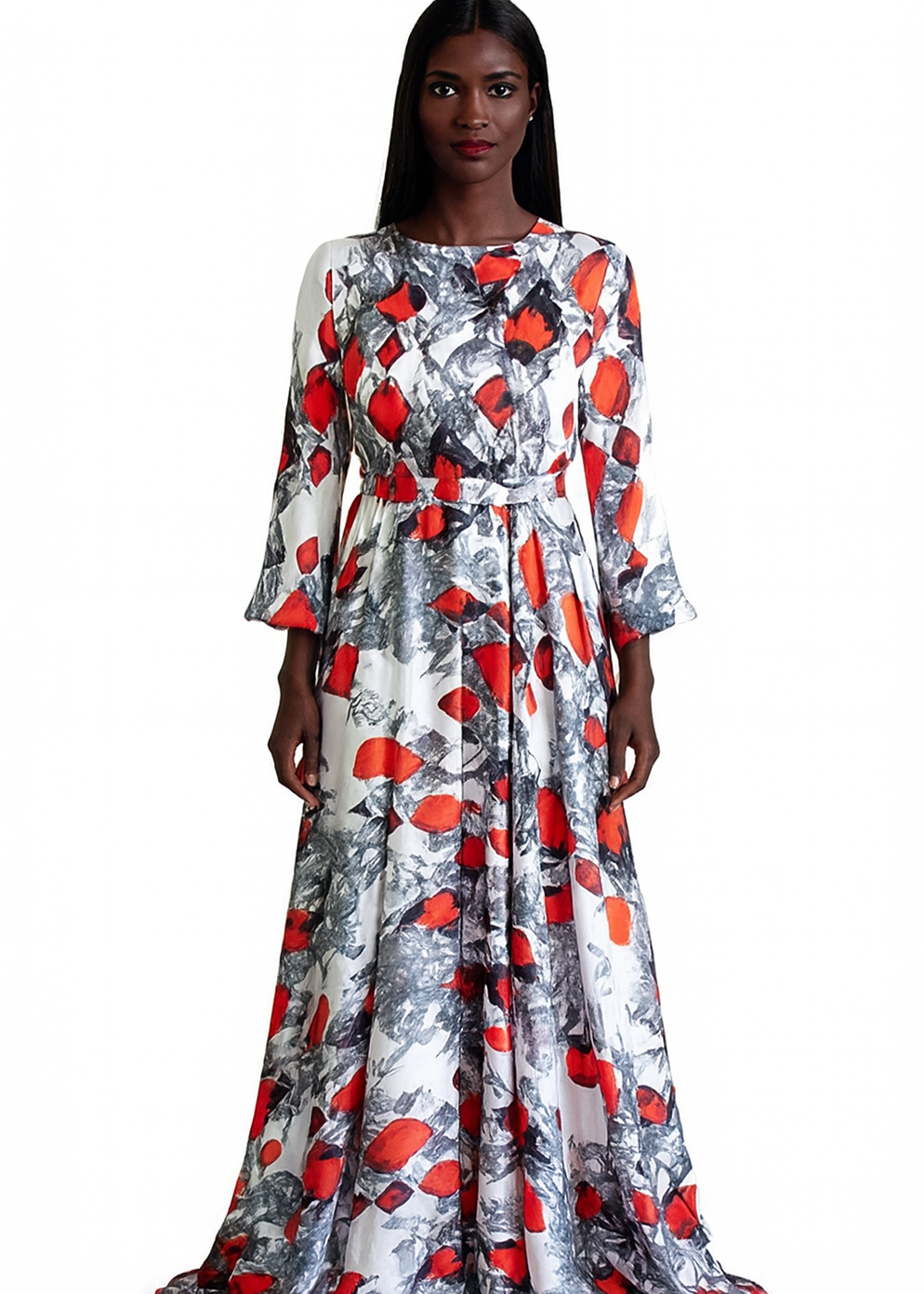 Solace Flame Maxi Dress Feza Brand Solace Flame Maxi Dress Feza Brand